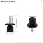 Bike Hand Shift Brake Lever Adjuster Adapter Nut Tail Hook Handle Adjustment Parts Bicycle Balance Screw Cycling Accessories