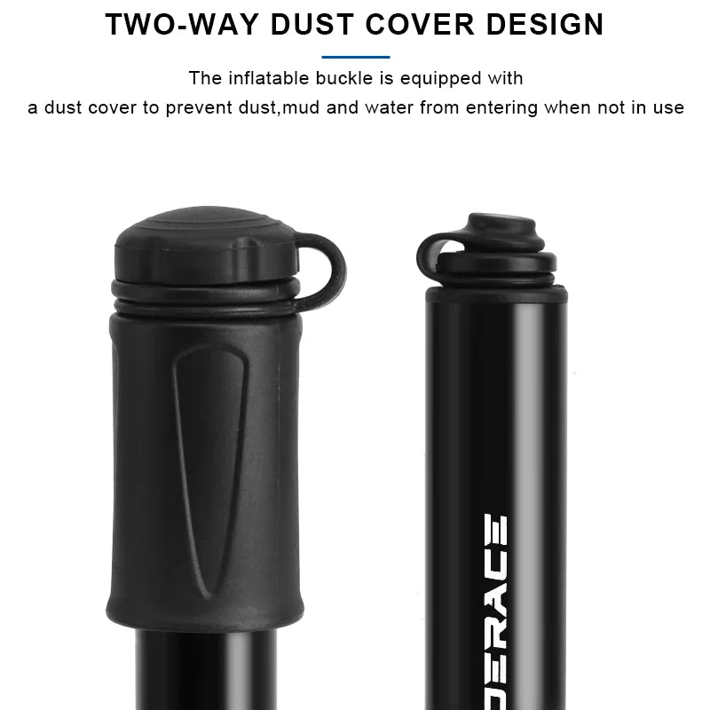 Portable Mini Bike Pump Schrader Presta Valve MTB Road Bicycle Tire Inflator Hand Air Ball Needle Hose Pump Cycling Accessories