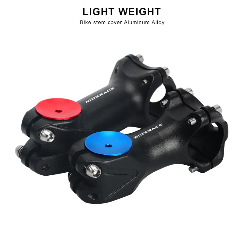 Bicycle Headset Top Cap For 28.6mm Fork Tube Cover Aluminum Alloy Road Bike Stem Top Cap Screw Shell Cover Cycling Accessories