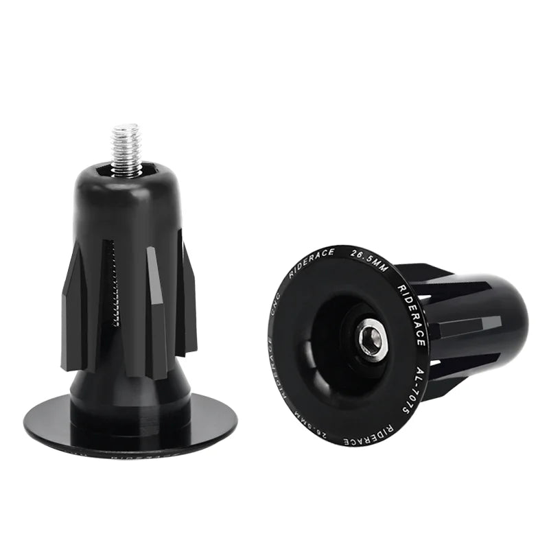 Bicycle Handlebar End Plugs Caps Aluminum Alloy Lightweight Bar End Plugs Road Mountain Bike Handlebar Caps Cycling Accessories