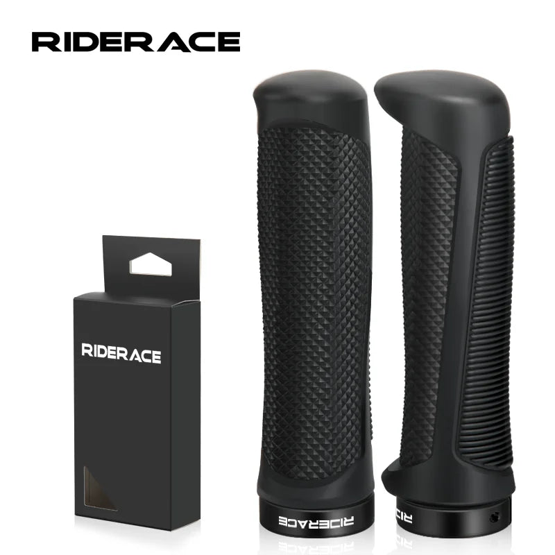 MTB Grips Handles Bicycle Handlebar Grips Anti-skid Ergonomic Bike Single-sided Locking Handlebar Cover 22mm Cycling Accessories