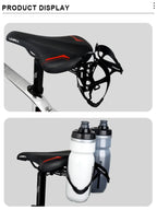 Bicycle Water Bottle Cage Extender Aluminium Alloy Bike Saddle Dual Bottles Rack Holder Cycling Water Bottle Holder Adapter