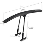 Adjustable Bicycle Fender Quick Release Lightweight Aluminum Alloy Support Mountain Road Bike Fenders Durable Easy To Install