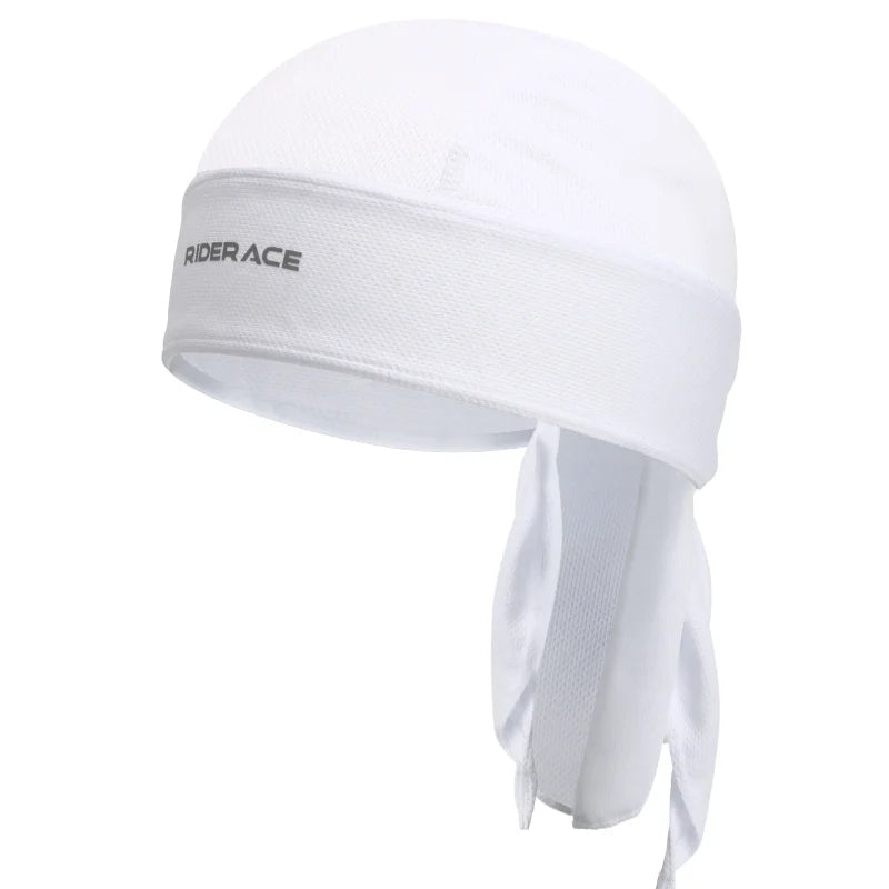 Summer Cycling Cap Quick Dry Breathable Pirate Hat Outdoor Sport Running Hiking Sunscreen Hood Headwear Wicking High Elasticity