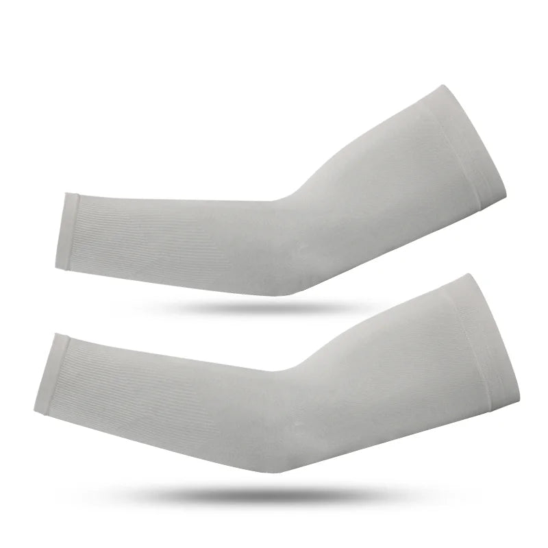 Summer Arm Sleeves Quick Dry Breathable Outdoor Sports Running Fitness Sun Protection Long Arm Cover Cycling Sport Sleeve Cover