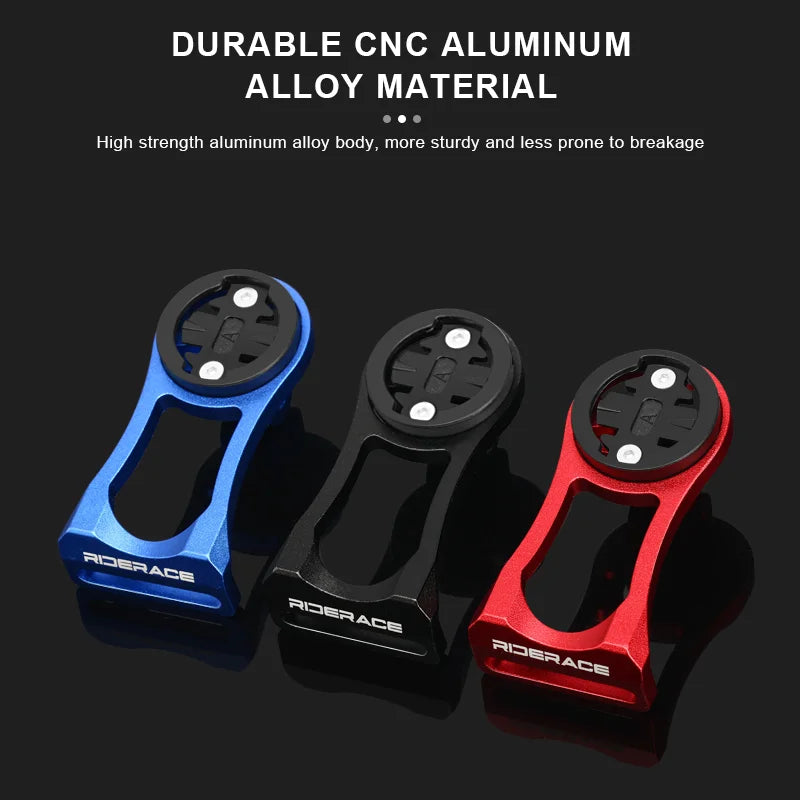 Bicycle Computer Holder Bike Headlight Mount Computer Bracket For Garmin Bryton GPS GoPro Sport Cam Flashlight Holder Heart Rate