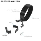 Bicycle Bottle Cup Holder Aluminum Alloy Mountain Road Bike Water Bottle Rack MTB Handlebar Coffee Drink Cup Mount Stand Bracket