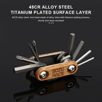 Mini Bicycle Repair Tool Ultralight Portable Hex Allen Wrench Mountain Road Bike Repair Tool Kits Multifunction Screwdriver