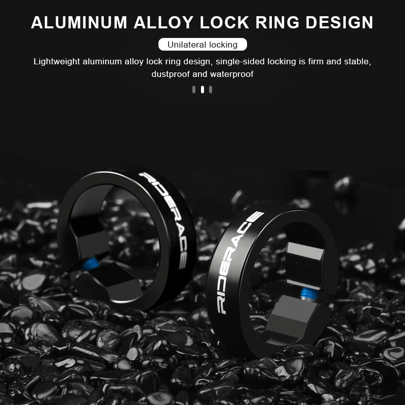 1Pair MTB Bicycle Handlebar Grips Rubber Anti-Skid Shock-Proof Comfortable Bike Handlebar Cover For 22.2mm Cycling Accessories