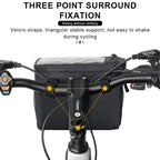 Bicycle Front Handlebar Bag With Touch Screen Bike Handlebar Bag Thermal Multifunctional Portable Outdoor Cycling Accessories
