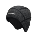 Winter Fleece Cycling Cap Windproof Thermal Skull Cap Cycling Helmet Liner Outdoor Sport Hat Running Skiing Motocycle Headwear