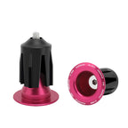 1 Pair Bike Handlebar End Plugs Aluminum Alloy Mountain Road Bicycle Handlebar End Cap Multi-color Cycling Handlebar Accessories