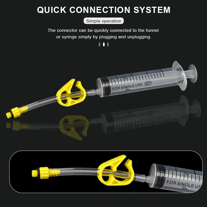 Bicycle Hydraulic Disc Brake Oil Bleed Kit Tools For Shimano Tektro Series Bike Brake Repair Tool Cycling Brake Oil Bleed Kit
