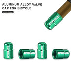 Bike Tire Valve Caps Waterproof Dustproof Aluminum Alloy Ultralight MTB Road Bicycle Tyre Gas Nozzle Cover For Av Schrader Valve