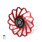 Bike Ceramic Pulley Rear Derailleur 11T 13T Guide For Shimano Sram 4nm 5nm 6nm MTB Road Bicycle Ceramic Bearing Jockey Wheel