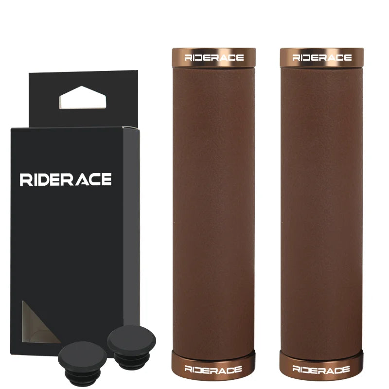 Bicycle Handlebar Cover Integrated Rubber Anti-Slip Shockproof Ergonomic MTB Mountain Bike Handle Bar Cuffs BMX Cycling Parts