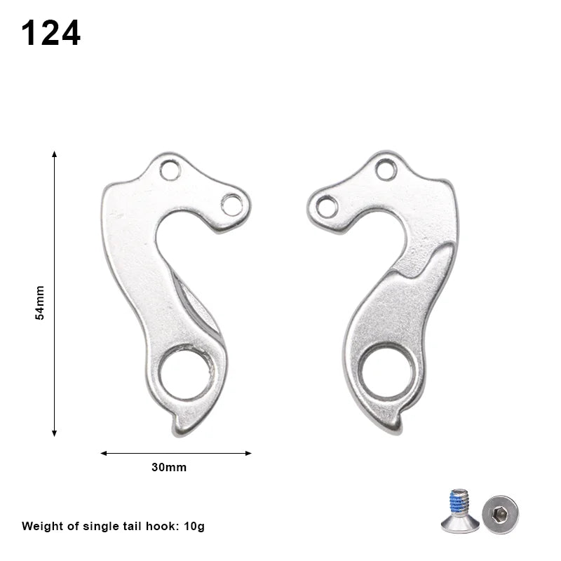 1Pcs Universal Bicycle Alloy Rear Derailleur Hanger Racing Mountain MTB Road Bike Frame Gear Tail Hook Parts Cycling Accessories