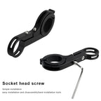 Bicycle Handle Bars Bracket Aluminum Alloys Carbon Fiber Stands Bike Headlight Computers Support Holders Cycling Extend Brackets