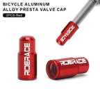 2/4/Pcs Bicycle Tire Valve Cap Aluminum Alloy MTB Road Bike Tube Tyre Gas Nozzle Cover For Fv Presta Valve Dustproof Protector