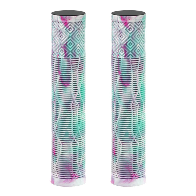 165mm Lengthening Bicycle Grips Rubber Soft Comfortable Non-Slip Shock-Absorbing Colorful Bike Grips For 22.2mm Scooter BMX