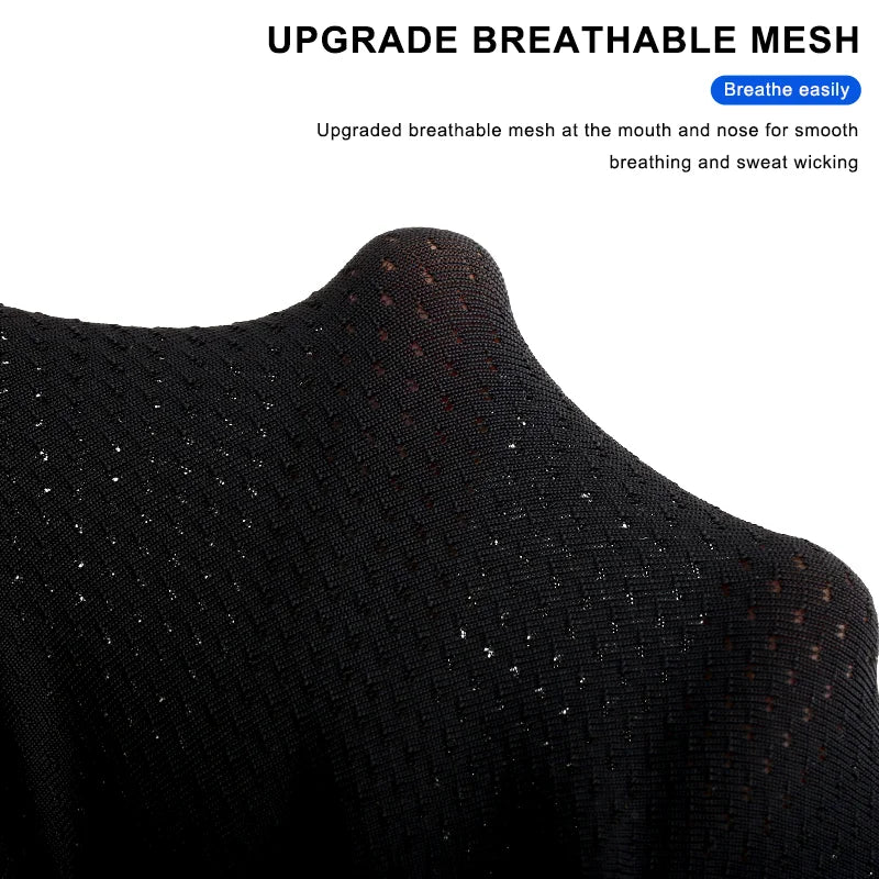 Cycling Full Face Mask Sun Protection Balaclava Summer Cool Breathable Outdoor Riding Headwear Quick-Drying Ice Silk Sports Mask