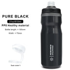 Bicycle Water Bottle 610ML PP5 Plastic For Outdoor Running Climbing Sports Squeeze Mug Bike Water Cup Portable Cycling Equipment
