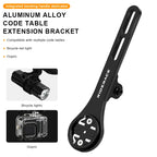 Bike Computer Holder Aluminum Alloy For Garmin GPS Gopro Sports Cam Flashlight Stand Bicycle Stopwatch Speedometer Mount Bracket
