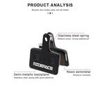 1-10Pairs Bike Hydarulic Disc Brake Pads Wear-Resistant For Shimano MT200 B01S B05S Bicycle Hydraulic Brake Pad MTB Disc Part