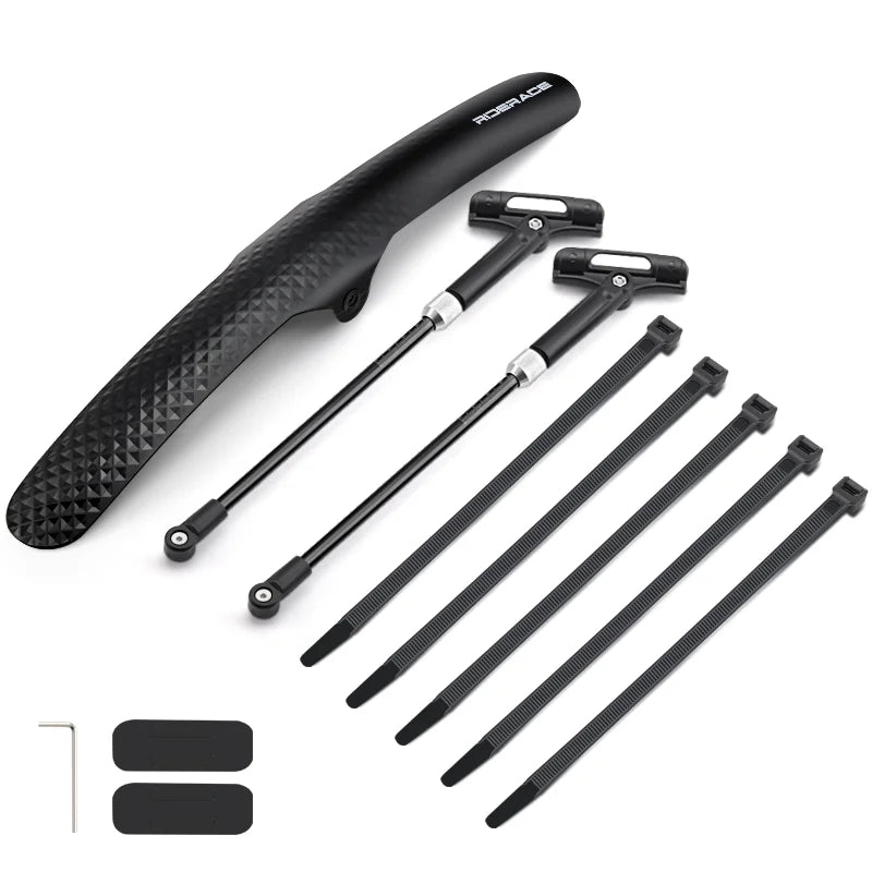 Adjustable Bicycle Fender Quick Release Lightweight Aluminum Alloy Support Mountain Road Bike Fenders Durable Easy To Install