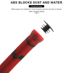 Rubber Bicycle Handlebar Grips Lengthening Soft Non-Slip Mountain Bike Handlebar Cover For 22.2mm Scooter BMX MTB Handle Bars