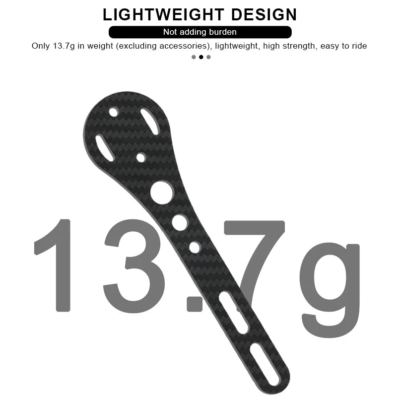 Road Bike Computer Mount Carbon Fiber Bracket Bicycle Speedometer Stopwatch Holder Light Stand For iGPSPORT Garmin Bryton GoPro