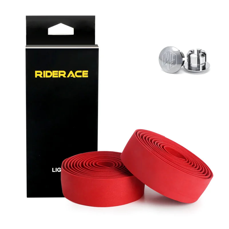 2Pcs Bicycle Handlebar Tape Camouflage Ultralight Non-Slip Sponge Road Bike Handlebar Strap With Bar Plugs Cycling Accessories