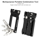 20 In1 Bicycle Repair Tools Kit Hex Spoke Wrench Mountain Road Bike Repair Screwdriver Tool Multi Function Foldable Wrench