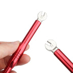 Portable Bicycle Spoke Wrench Open 3.5/3.7mm Aluminum Alloy MTB Bike Wheel Rim Spanner Adjustment Correction Installation Tool