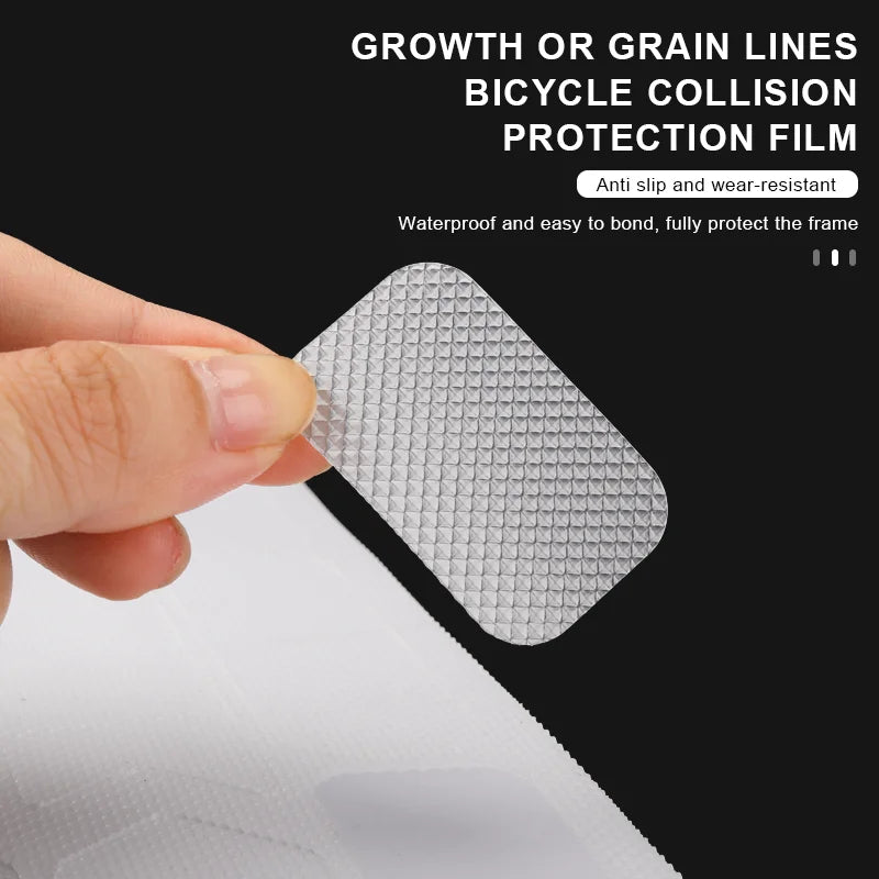 Bicycle Chain Protection Sticker 3D Anti-Scratch Durable Mountain Road Bike Frame Protection Sticker MTB Chainstay Protector Pad