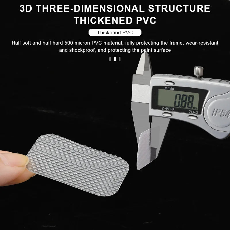 Bicycle Chain Protection Sticker 3D Anti-Scratch Durable Mountain Road Bike Frame Protection Sticker MTB Chainstay Protector Pad