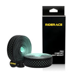 1Pair Bicycle Handlebar Tape Perforated Breathable Pu Eva Material Road Bike Handlebar Straps Fixed Gear Belt With 2Bar Plugs