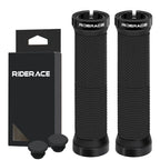Bicycle Grips Bilateral Lock Ergonomic Rubber Non-Slip Shockproof Mountain Bike Handlebar Cover For BMX Cycling Accessories