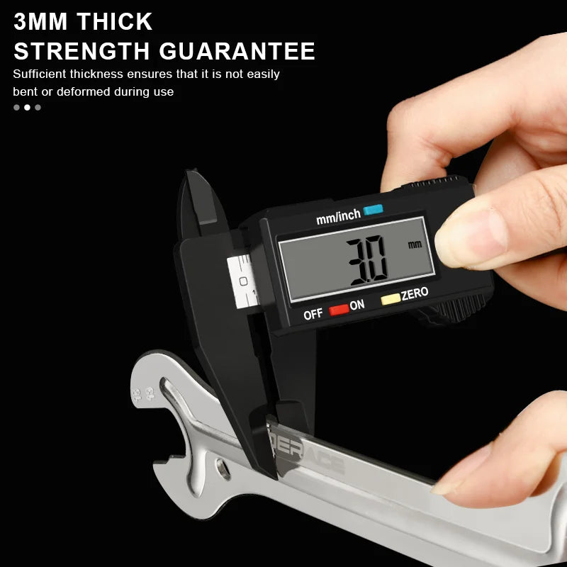 Bike Repair Spanner Tools Head Open Steel End Axle Hub Cone Wrench Portable Durable Spanners Cycling Repair Tools Accesories