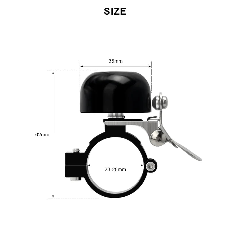 Bicycle Bell Clear Loud Sound Retro Classical MTB Mountain Bike Handlebar Ring Horn Safety Warning Alarm Cycling Accessories