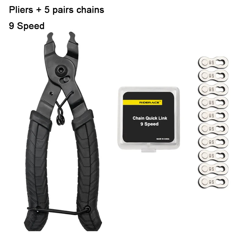 Bicycle Chain Repair Tool Quick Open Close Chain Splitter Tool 6/7/8/9/10/11/12 Speed Chain Link Connector Joints Magic Buttons