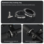 1 Pair Bicycle Handlebar Grips Quality Rubber Anti Skid Mountain Bike Handlebar Grips Horns Handlebar Ergonomics Wrist Support