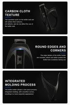 Ultralight Bicycle Bottle Cage Full Carbon Fiber Bike Kettle Rack Outdoor Sport Riding Drink Water Cup Mount Cycling Accessories