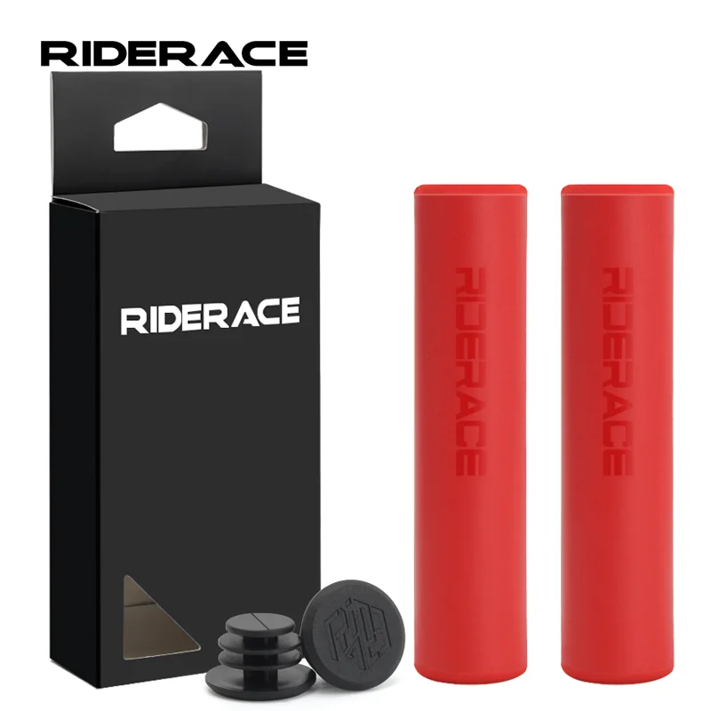 1Pair Bicycle Grips Silicone Sponge Soft Comfortable Mountain Bike Handlebar Cover Anti-Skid Shock-Absorbing MTB Accessories