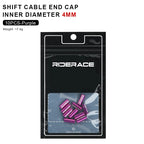 10Pcs/Lot Bicycle Derailleur Cable Housing End Cap Aluminum Alloy 4mm 5mm Bike Shift Brake Cable Ends Line Cap Wire Tube Plugs
