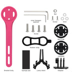 Bicycle Computer Mount Bracket Nylon Ultralight Bike Handlebar Stopwatch Speedometer Mount For Garmin Bryton Gopro Light Stand