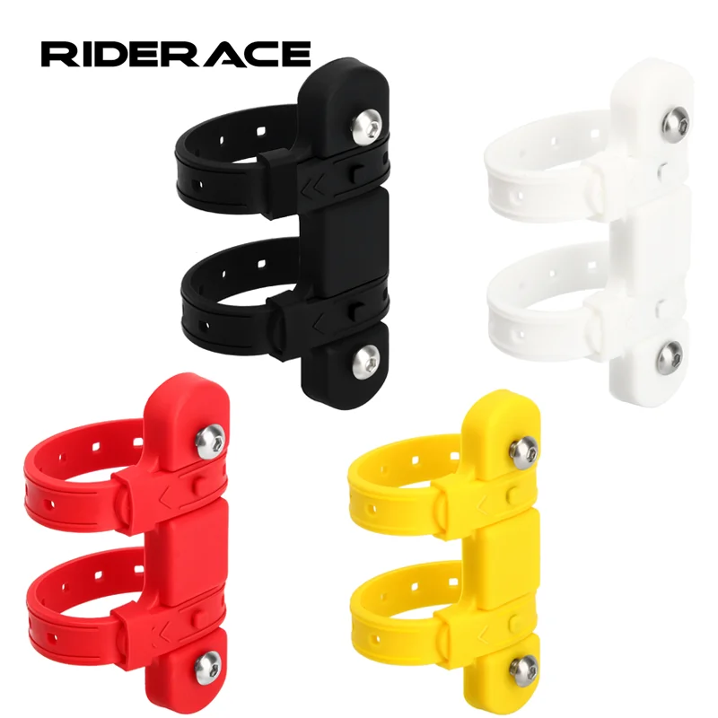 Bicycle Bottle Holder Mount Adapter Anti-Slip Adjustable Bike Water Bottle Stand Adapter Multifunctional For Seatpost Tube/Frame