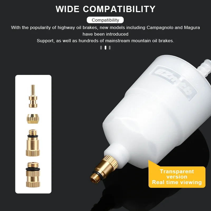 Bicycle Brake Bleed Set Bike Brake Mineral Oil For Shimano Hydraulic Disc Brake Bleeding Tool Cycling Brake Oil Bleed Kit Tool