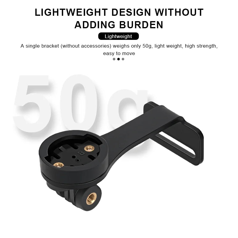 Bicycle Computer Holder Aluminum Alloy Bike Handlebar Stopwatch Speedometer Mount For Garmin Bryton Cateye Gopro Light Stand