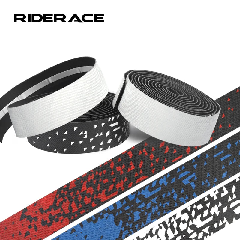 1Pair Road Bike Handlebar Tape Soft Comfortable Wrap Tape Bicycle Handlebar Tape PU EVA Durable Non-Slip Shock-Absorption